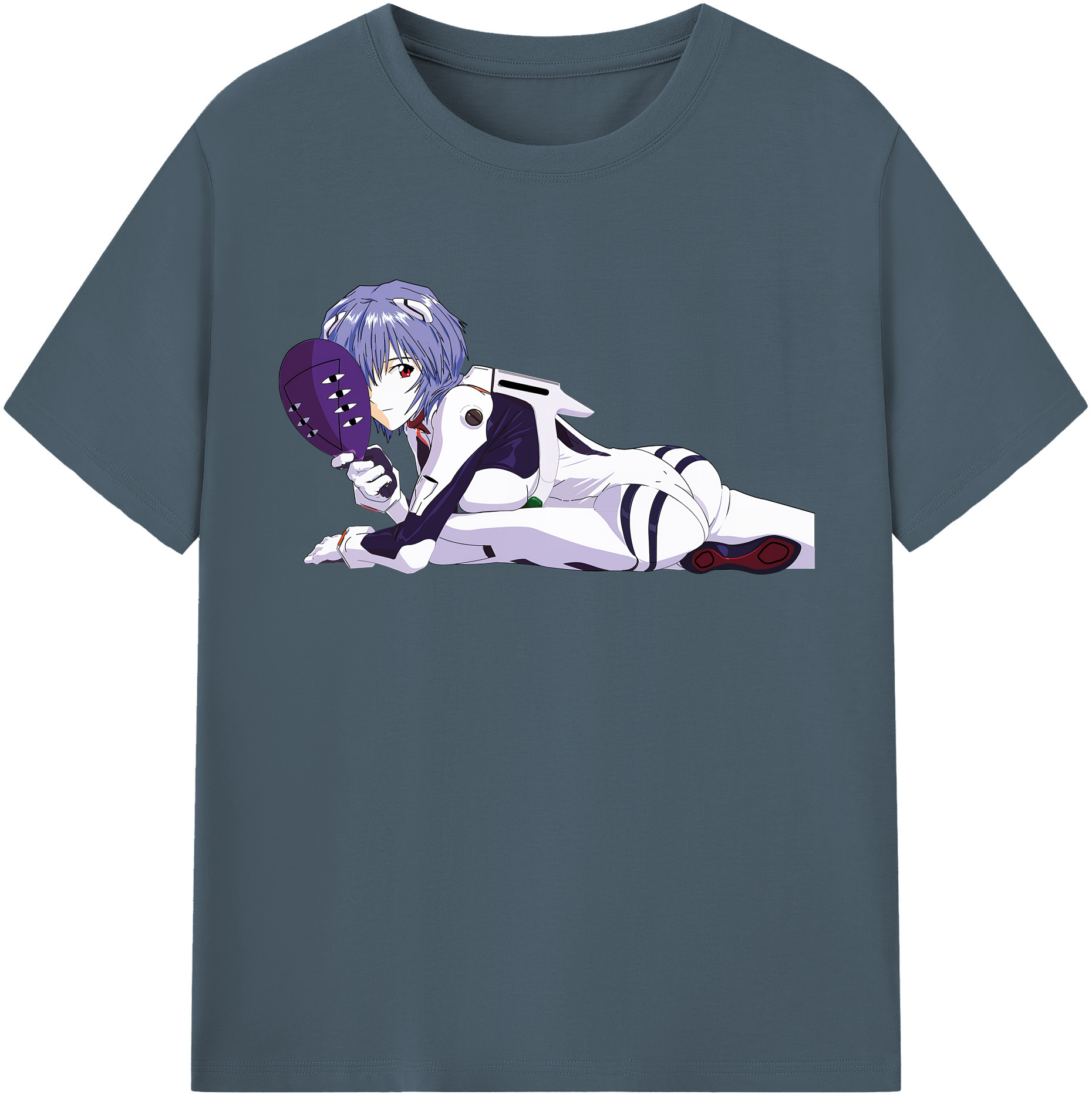 （画像用） EVA 新世紀エヴァンゲリオン 綿100％半袖Tシャツ（フロントプリント）